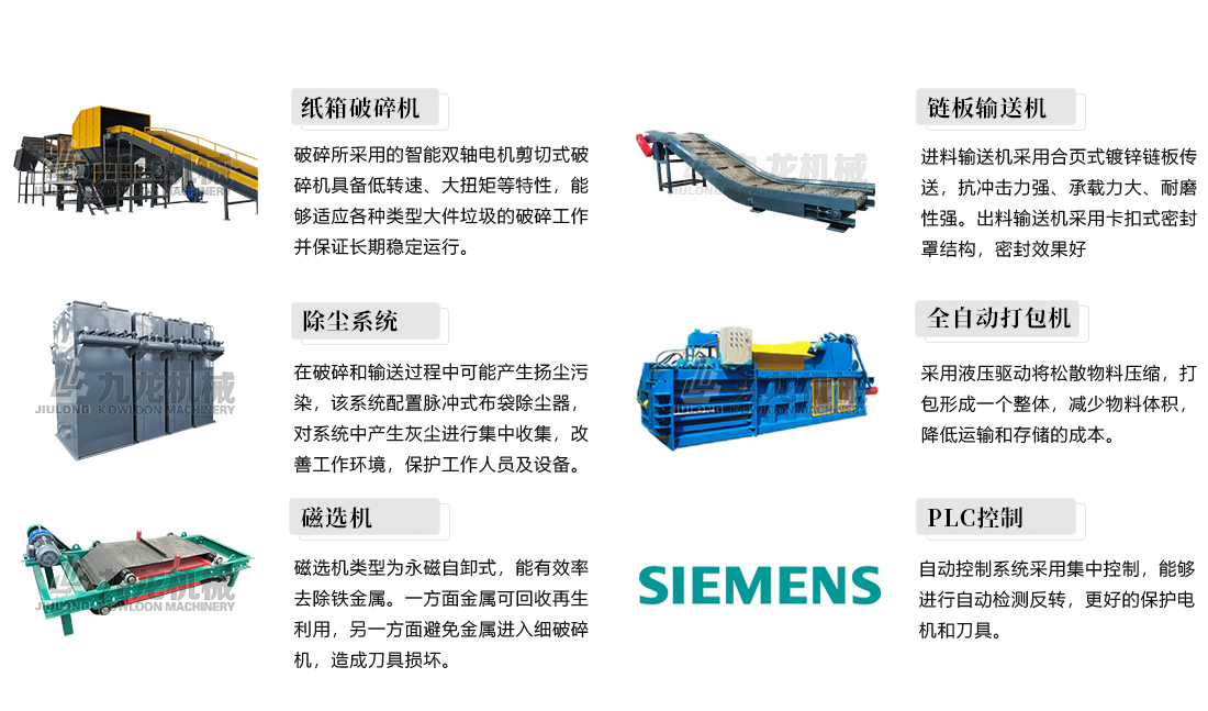 廢舊紙箱處理設(shè)備介紹